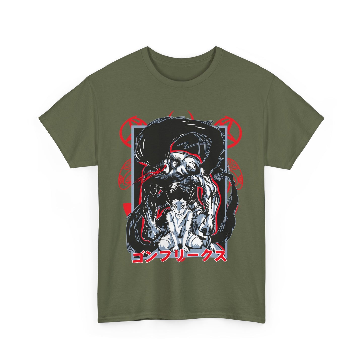 Gon Freecss T-Shirt – 100% Cotton Anime Tee from Hunter x Hunter Series