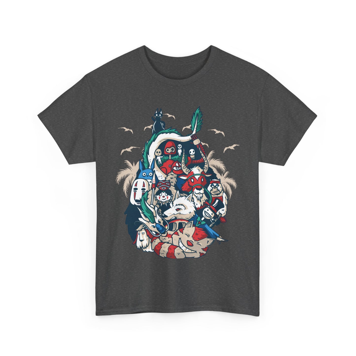 Studio Ghibli Staff T-Shirt 100% Cotton | Anime Graphic Tee
