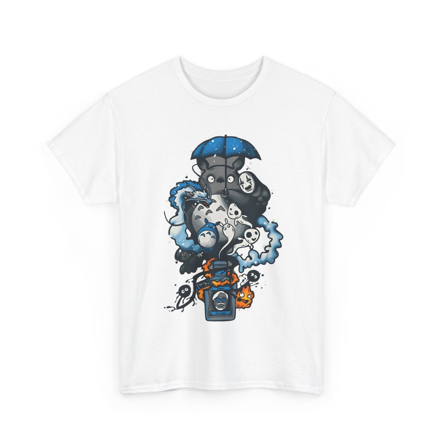 Totoro Magic Ghibli T-Shirt – 100% Cotton Studio Ghibli Tee