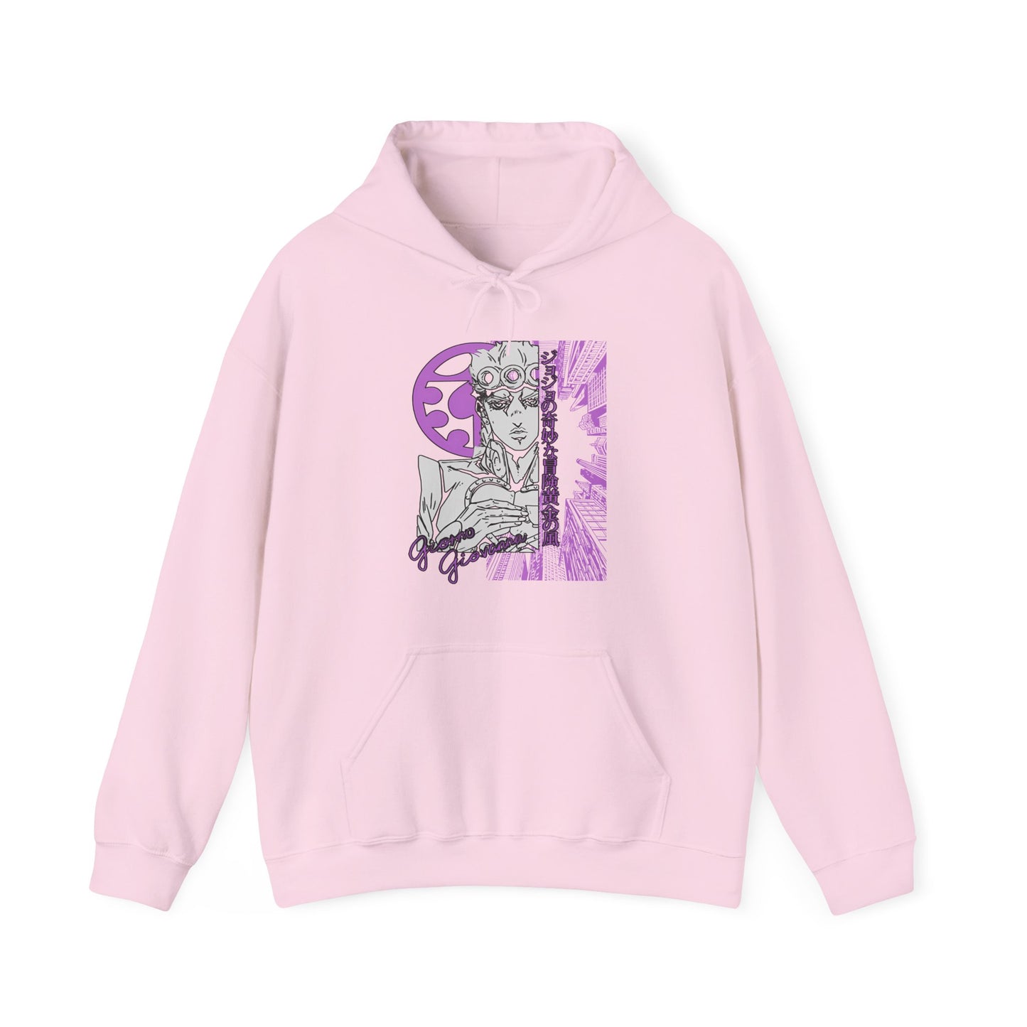 Giorno Giovanna Hoodie – 100% Cotton JoJo’s Bizarre Adventure Anime Streetwear