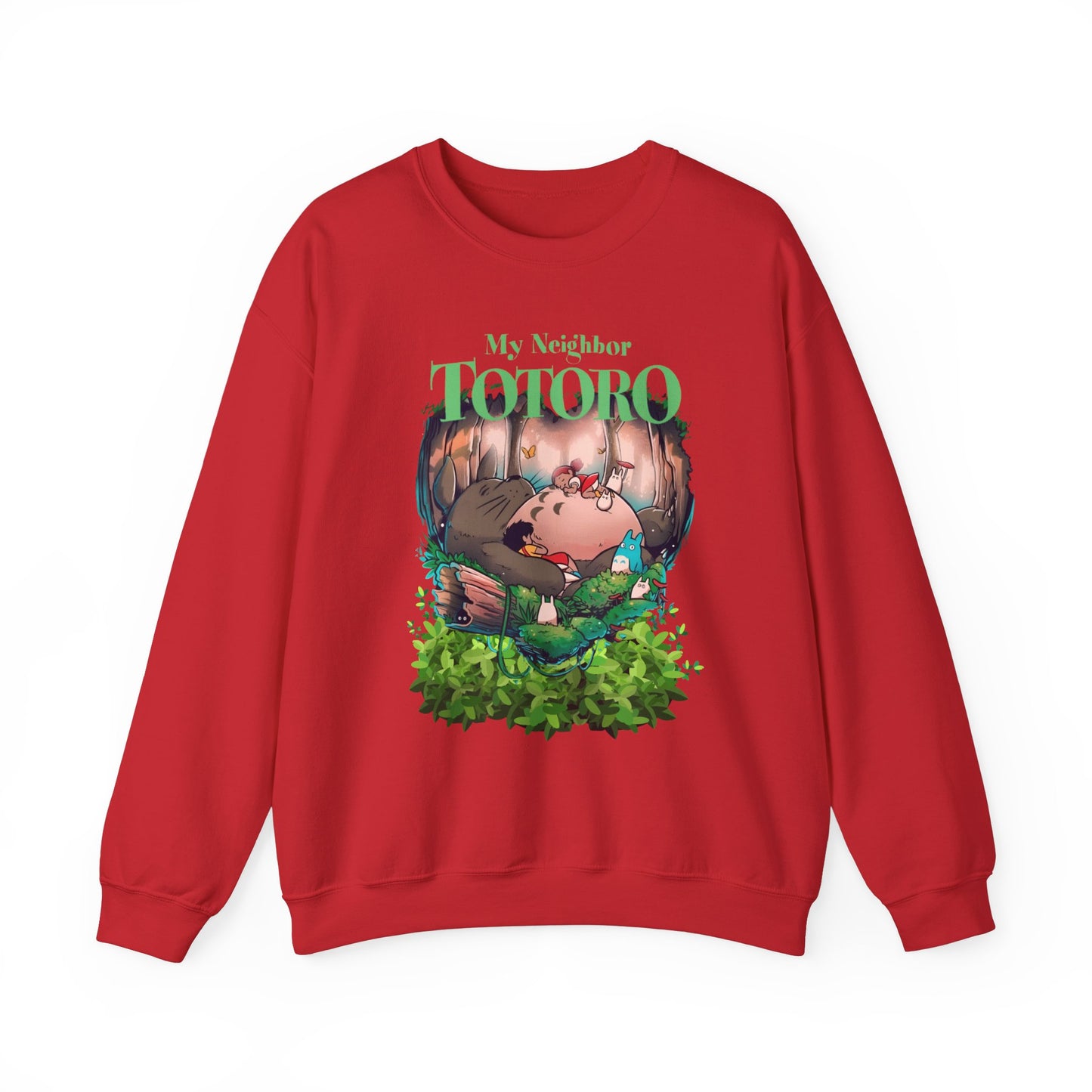 My Neighbor Totoro Dream Sweatshirt – 100% Cotton Cozy Anime Pullover for Studio Ghibli Fans