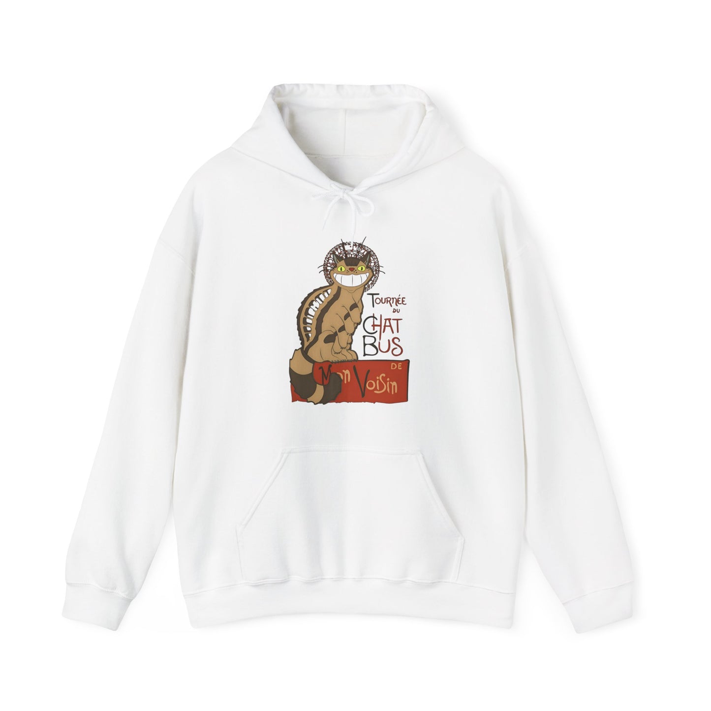 Catbus Studio Ghibli Hoodie – 100% Cotton My Neighbor Totoro Hoodie for Anime and Ghibli Fans