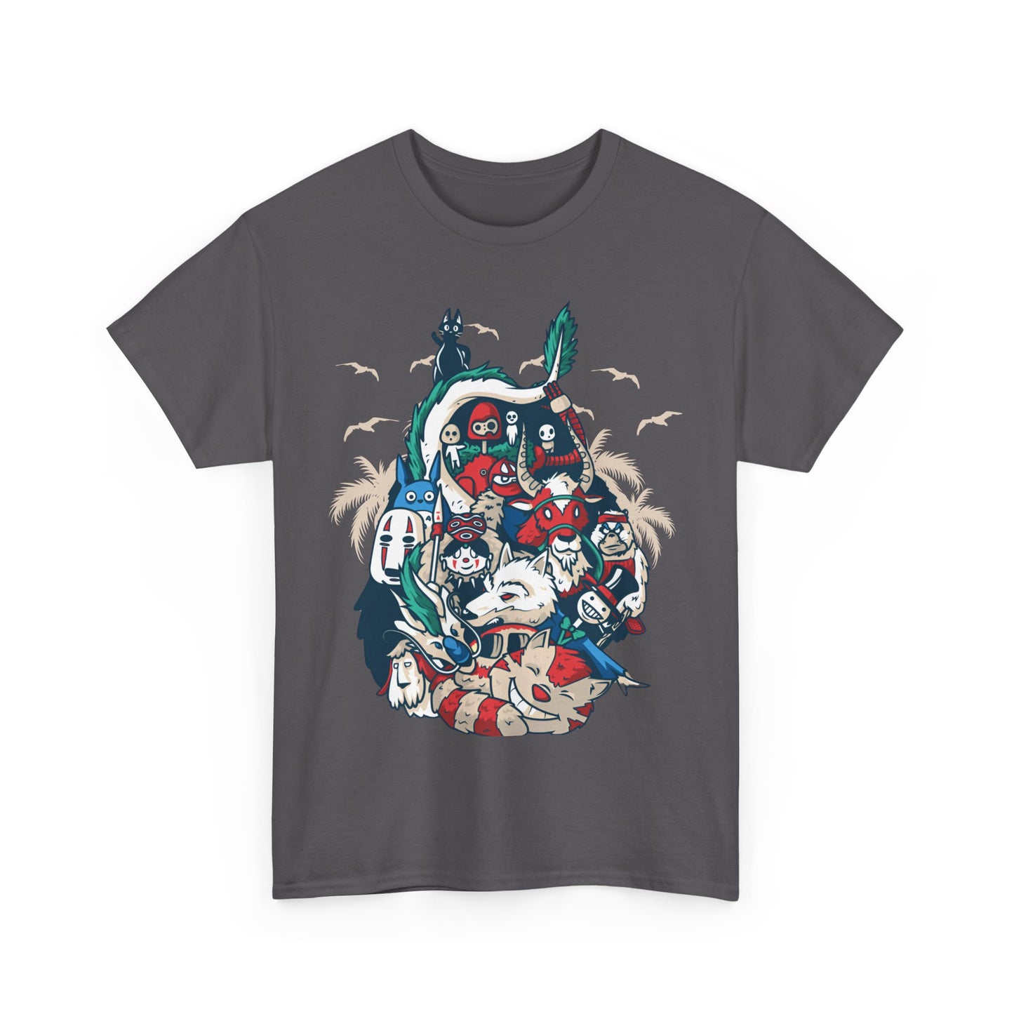 Studio Ghibli Staff T-Shirt 100% Cotton | Anime Graphic Tee