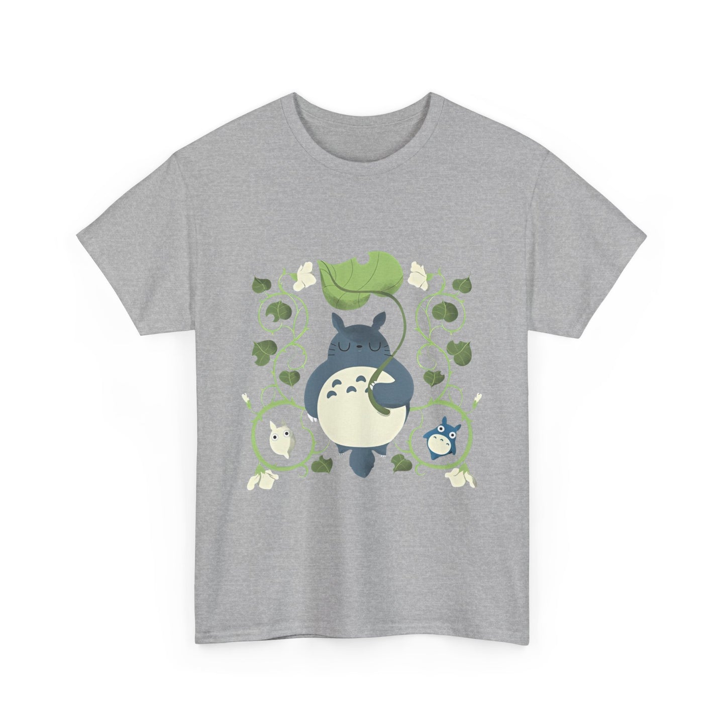 Totoro Nature Shirt – 100% Cotton Ghibli T-Shirt for Forest and Anime Lovers