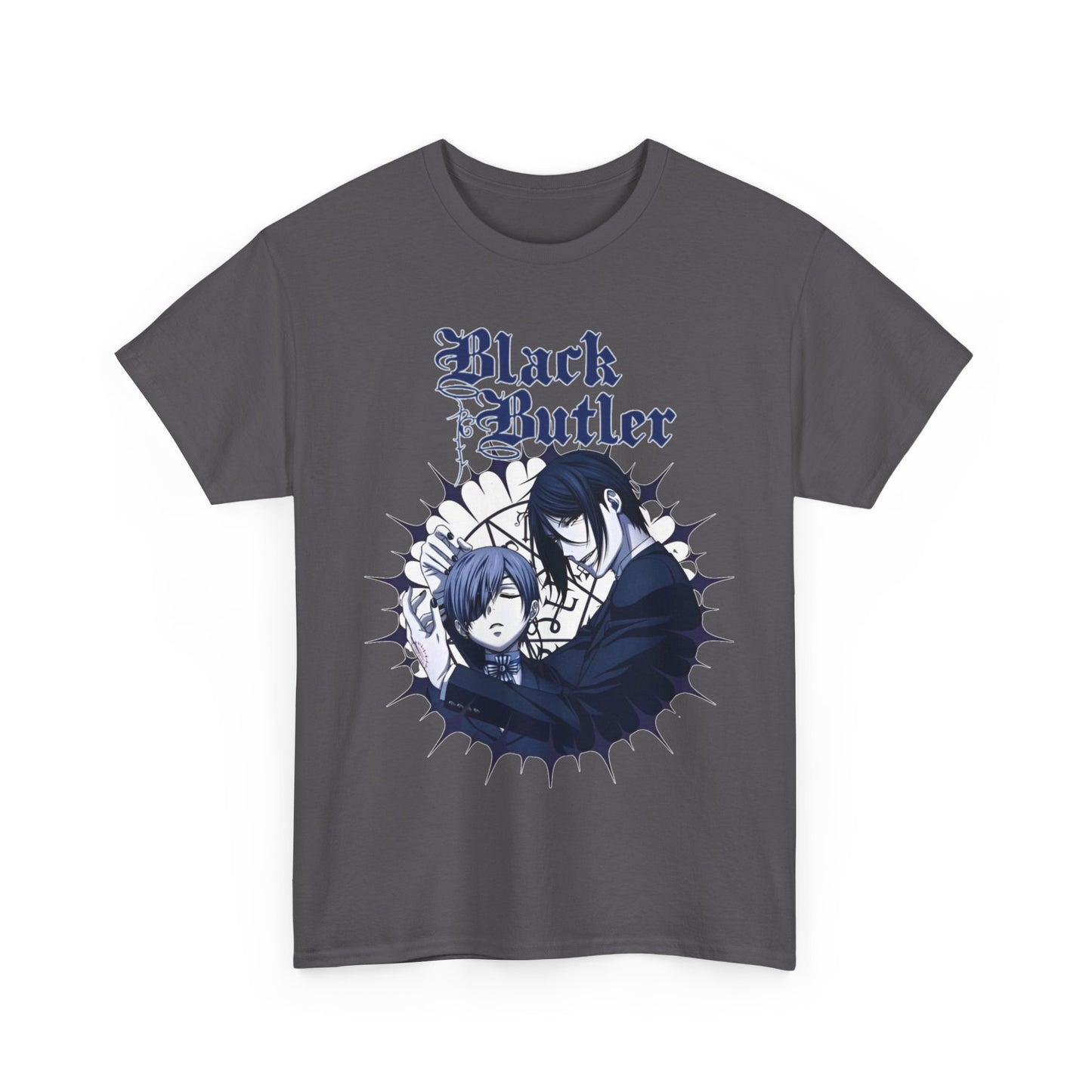 Black Butler T-Shirt – 100% Cotton Anime Tee Featuring Sebastian Michaelis