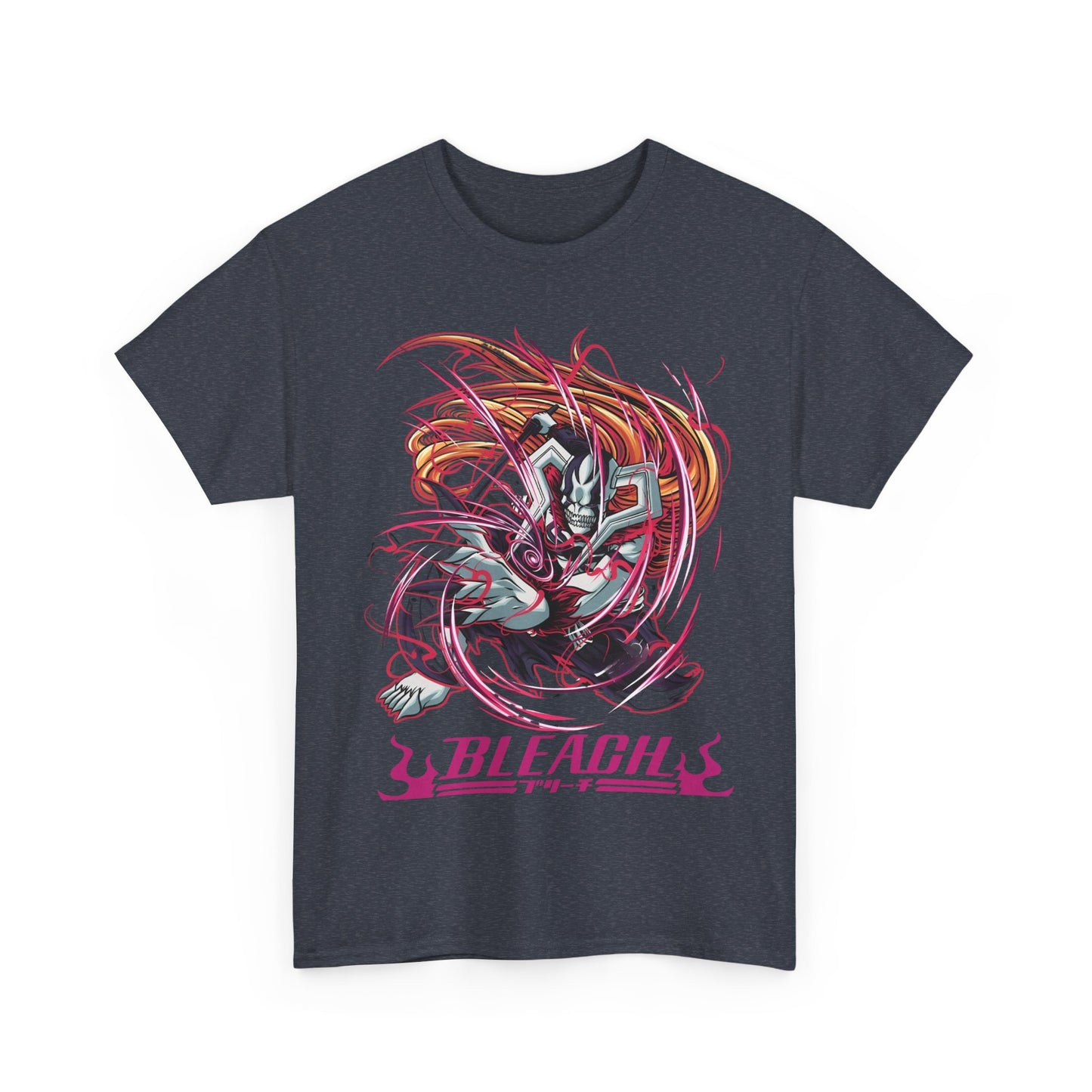 Ichigo Kurosaki Bleach T-Shirt – 100% Cotton Anime Tee for Bleach Fans