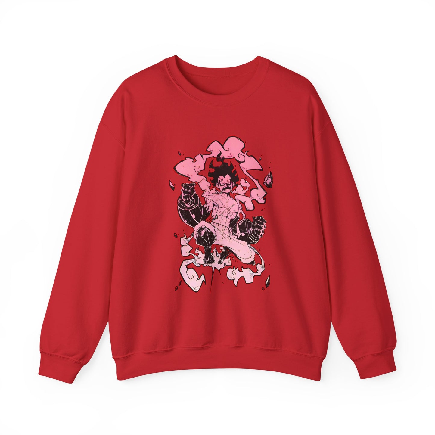 Luffy Gear Fourth Snakeman Sweatshirt – 100% Cotton One Piece Anime Pullover
