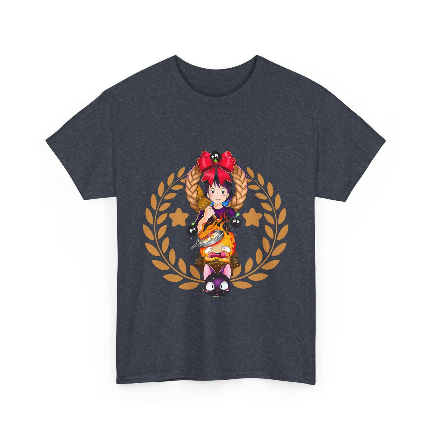 Kiki's Delivery Service T-Shirt 100% Cotton Studio Ghibli Anime Tee