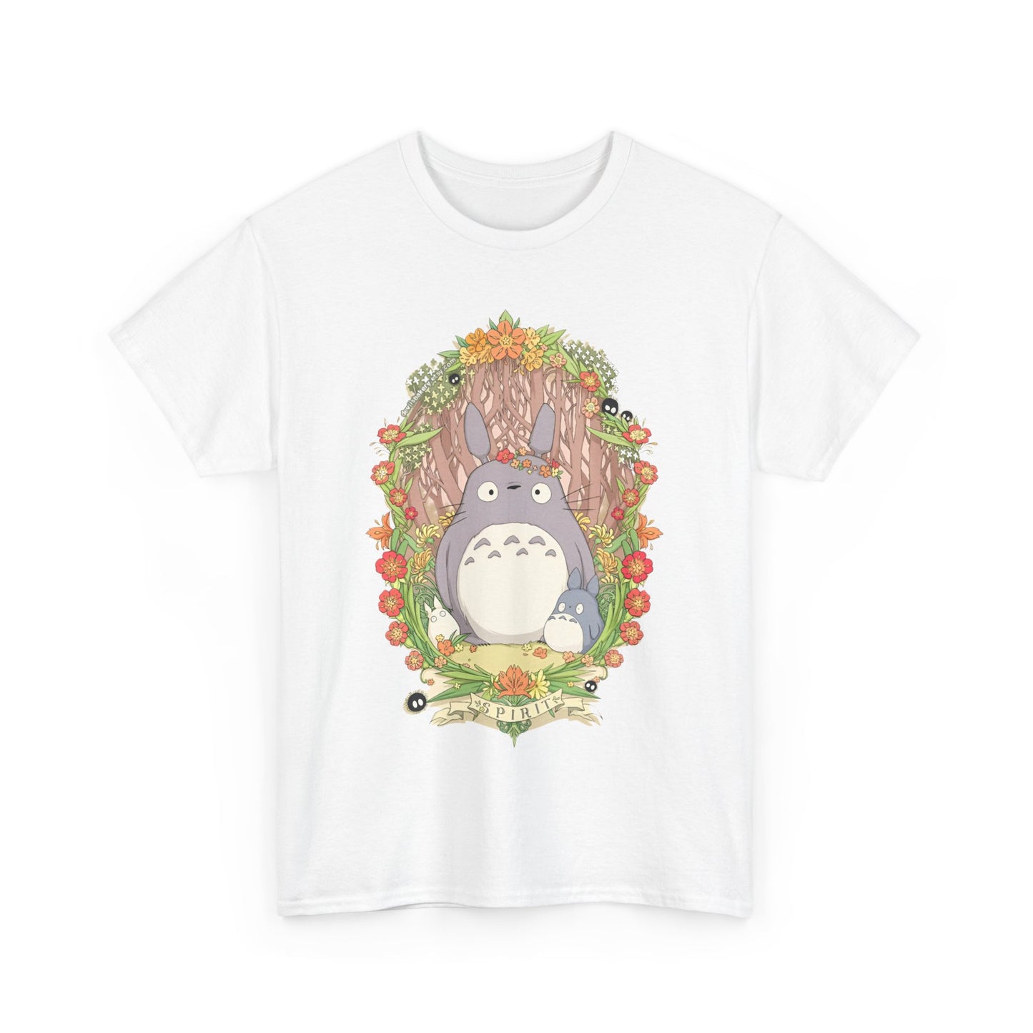 Totoro Soot Sprites T-Shirt – 100% Cotton Studio Ghibli Anime Tee