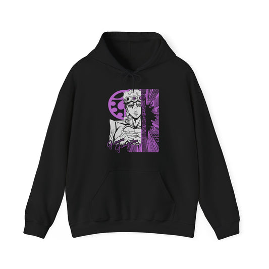 Giorno Giovanna Hoodie – 100% Cotton JoJo’s Bizarre Adventure Anime Streetwear
