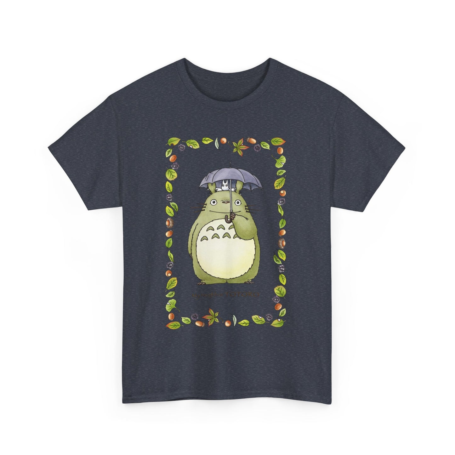 Cute Totoro T-Shirt – 100% Cotton Studio Ghibli Anime Tee for Fans