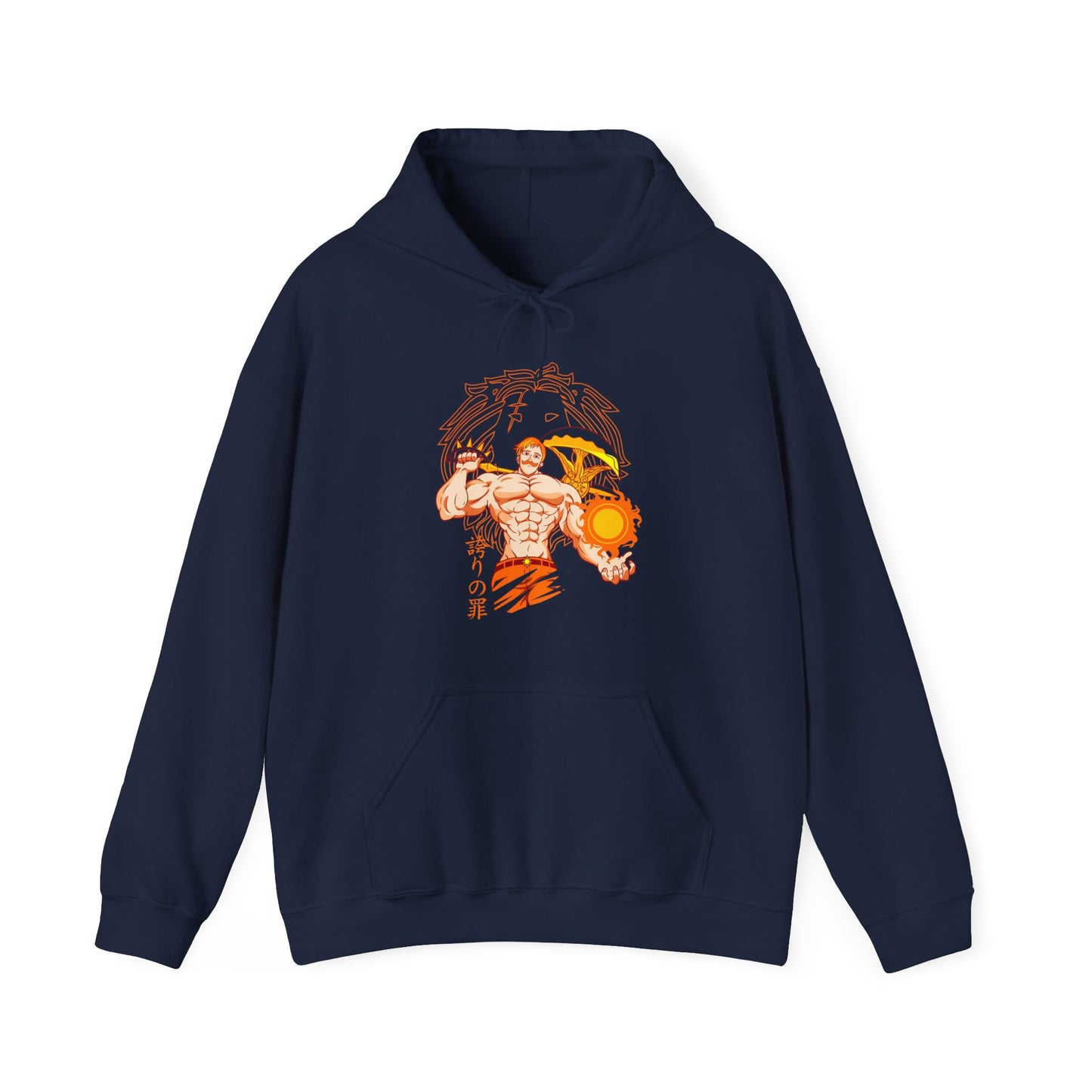 Escanor Seven Deadly Sins Hoodie – 100% Cotton Anime Hoodie for Lion’s Sin of Pride Fans