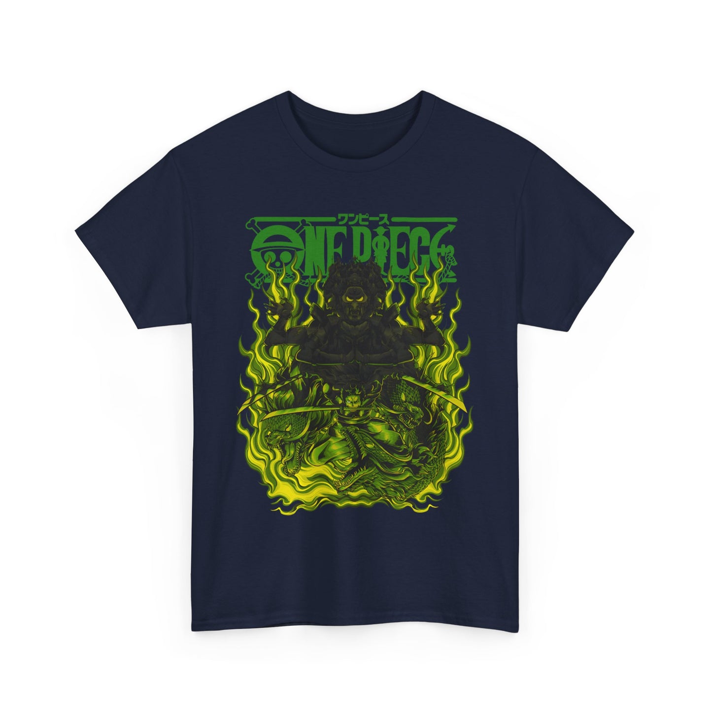 Roronoa Zoro One Piece T-Shirt – 100% Cotton Anime Tee for Swordsman Fans