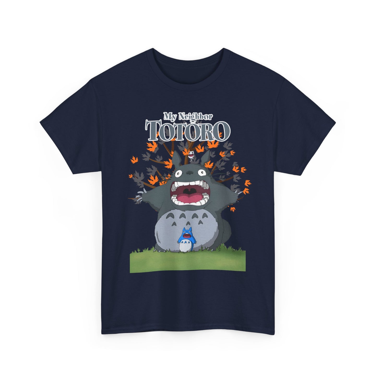 My Neighbor Totoro Scream T-Shirt 100% Cotton Studio Ghibli Tee