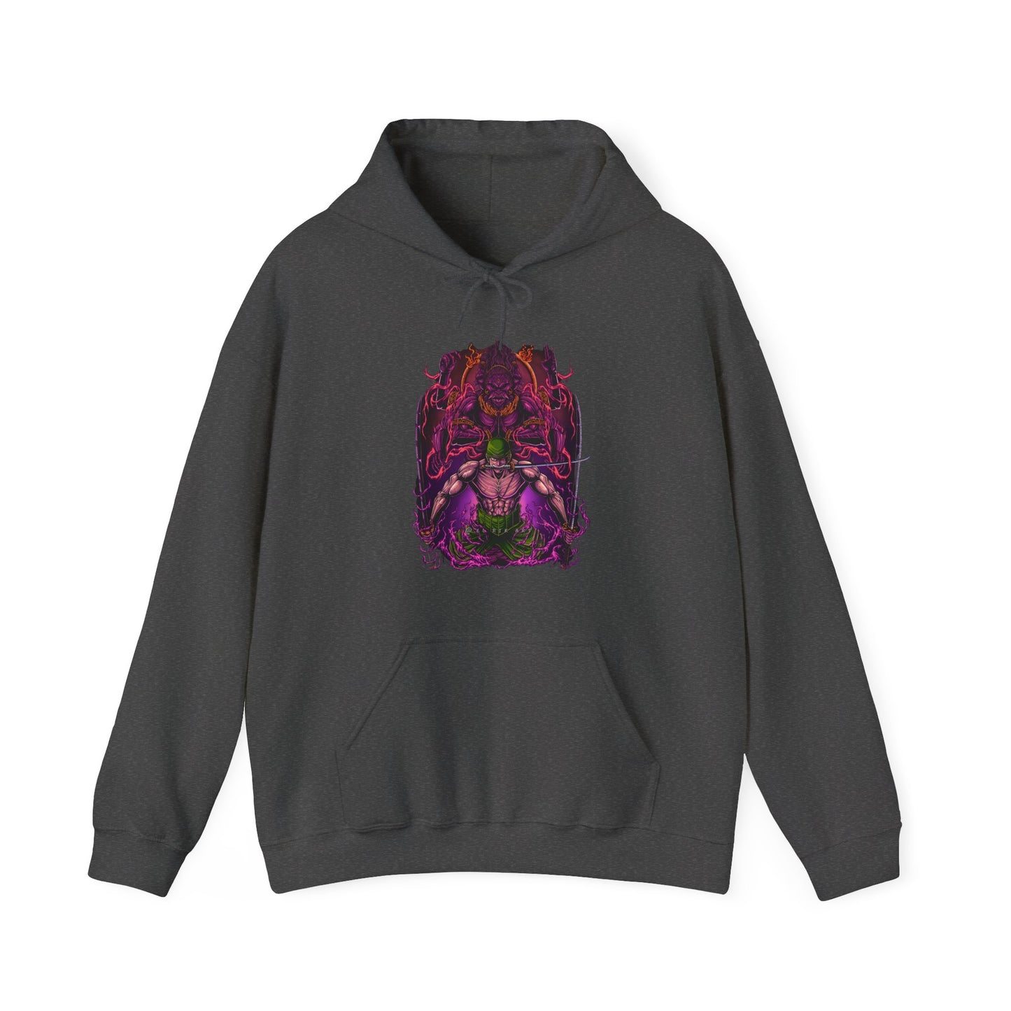 Roronoa Zoro Hoodie – 100% Cotton One Piece Anime Pullover for Fans