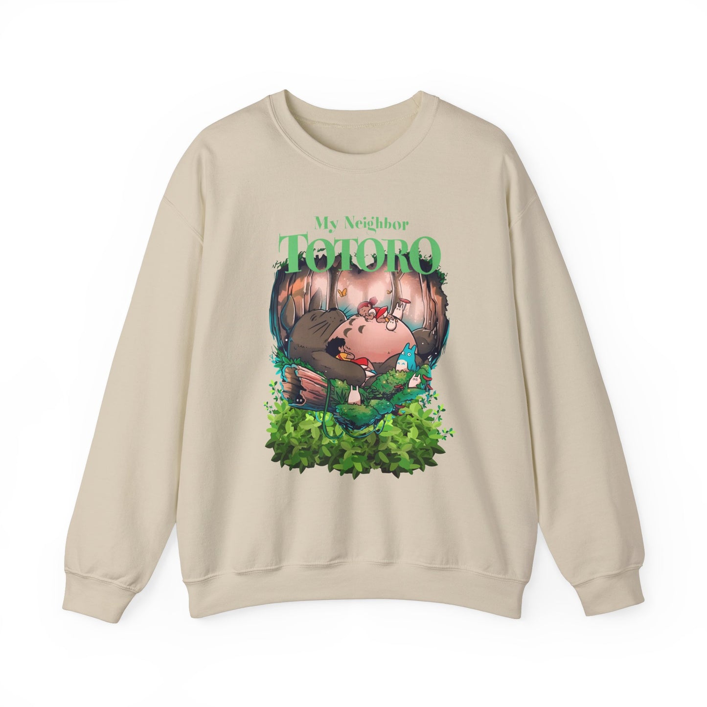 My Neighbor Totoro Dream Sweatshirt – 100% Cotton Cozy Anime Pullover for Studio Ghibli Fans