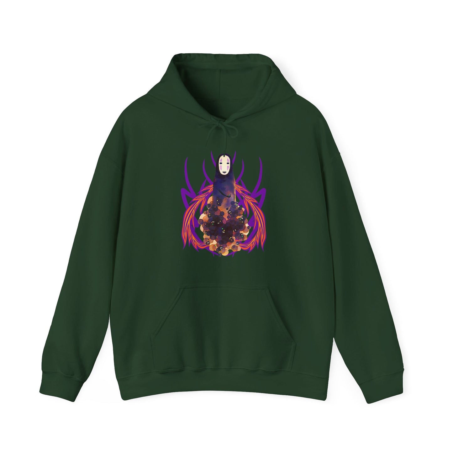 No Face Hoodie – 100% Cotton Spirited Away Studio Ghibli Anime Pullover