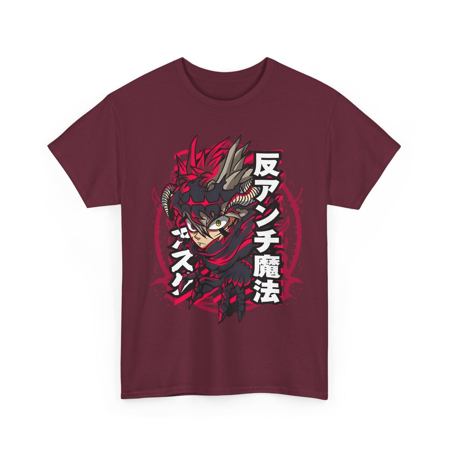 Asta Black Clover T-Shirt – 100% Cotton Anime Tee for Magic Knight Fans