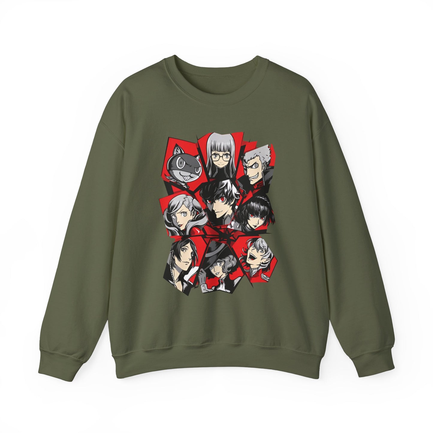 Persona 5 Video Game Sweatshirt – 100% Cotton | Phantom Thieves Cozy Anime Sweater