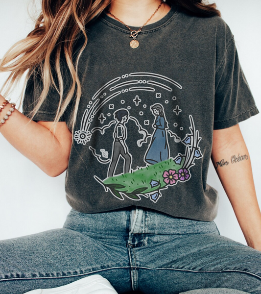 A Heart’s a Heavy Burden T-Shirt – Howl & Sophie Inspired | Studio Ghibli | 100% Cotton Gildan 5000