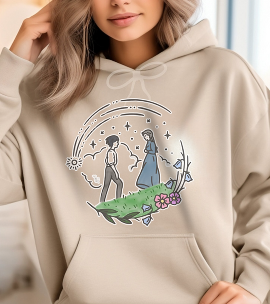 A Heart’s a Heavy Burden Hoodie – Howl & Sophie Inspired | Studio Ghibli | 100% Cotton Gildan 18500