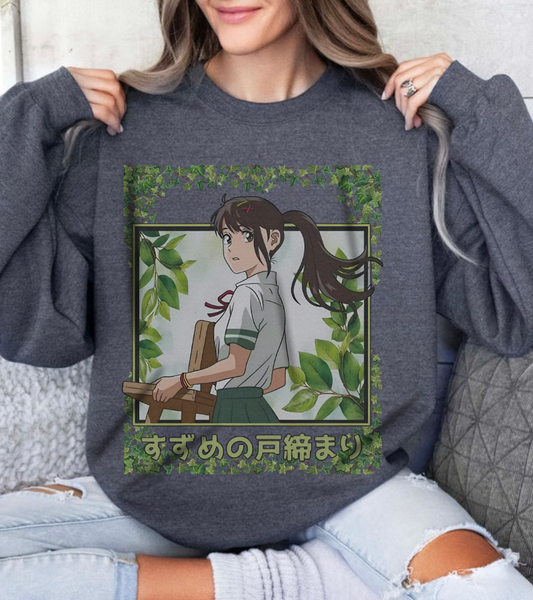 Susume Anime Sweatshirt 100 % Cotton
