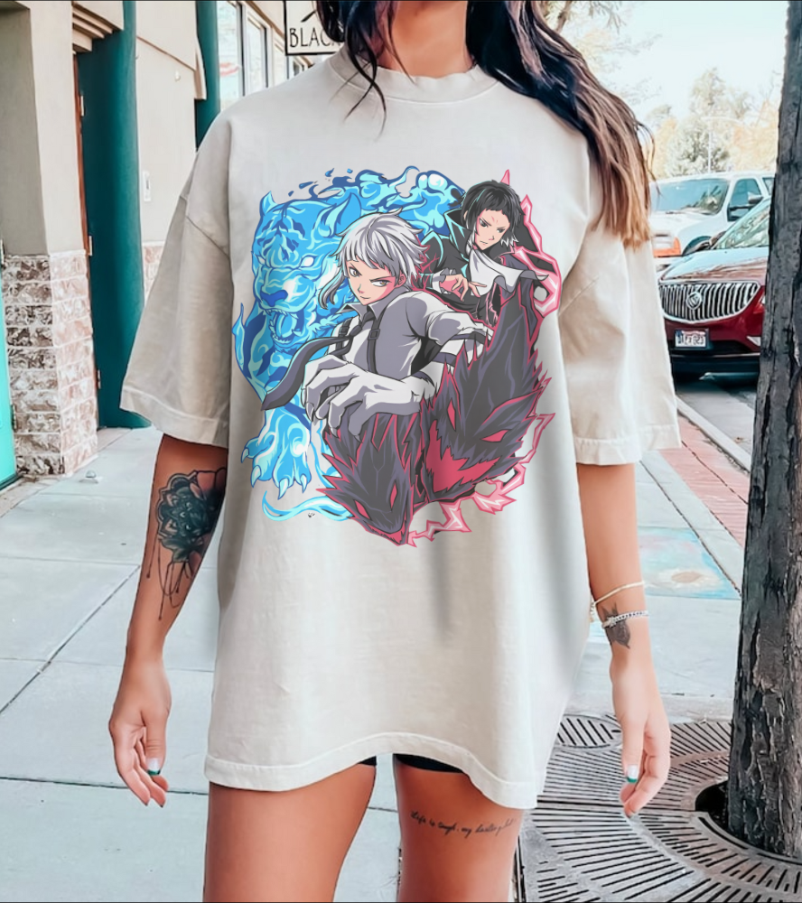 Bungou Stray Dogs T-Shirt – 100% Cotton Anime Tee for Manga Fans & Otakus