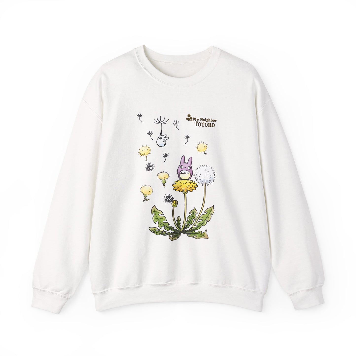 My Neighbor Totoro Woods Sweatshirt – Cozy 100% Cotton Studio Ghibli Forest Pullover