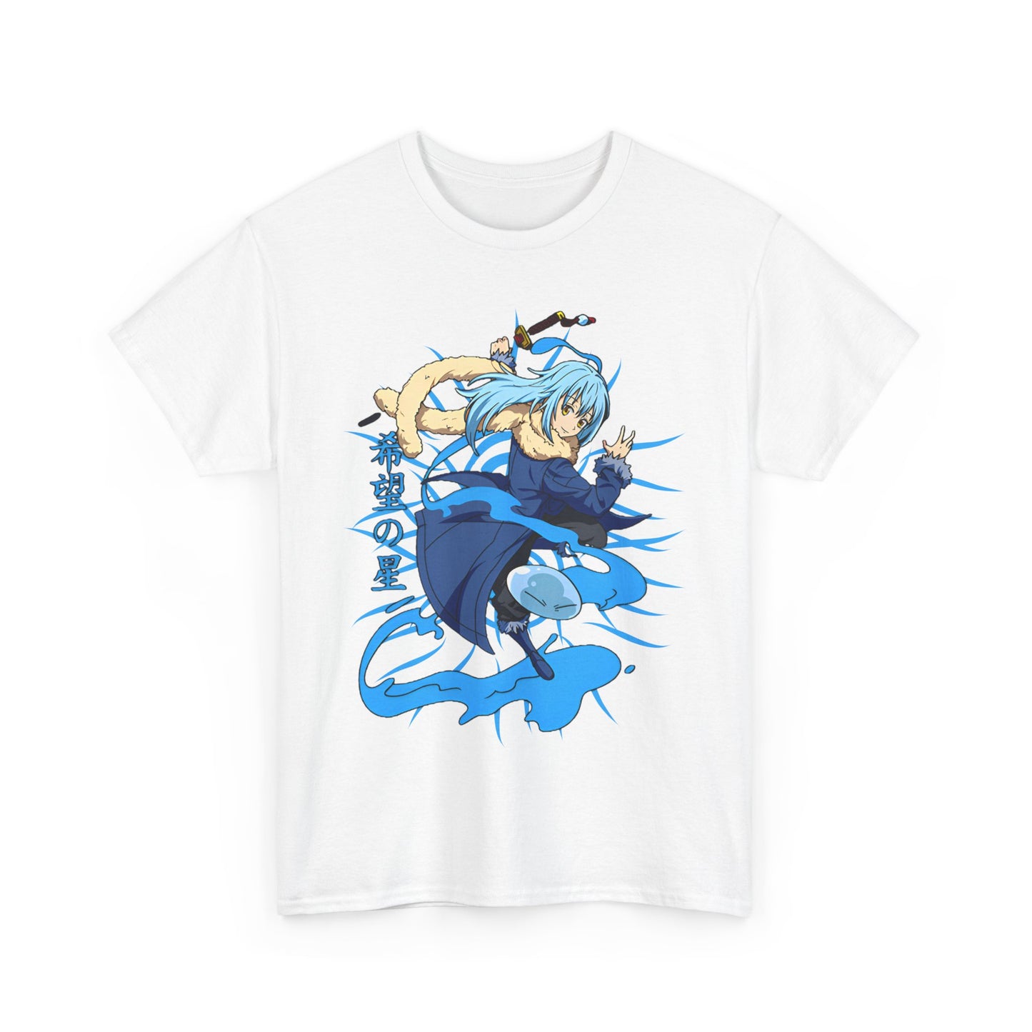 Rimuru Tempest T-Shirt – 100% Cotton Anime Tee from That Time I Got Reincarnated as a Slime