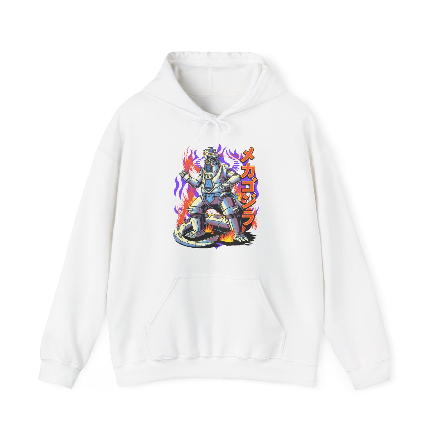 Mechagodzilla Kaiju Hoodie – 100% Cotton | Monsterverse Anime Streetwear for Kaiju Fans