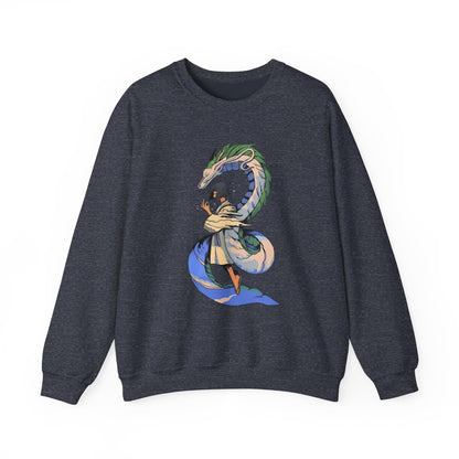 Haku Spirited Away Sweatshirt – 100% Cotton Studio Ghibli Anime Pullover