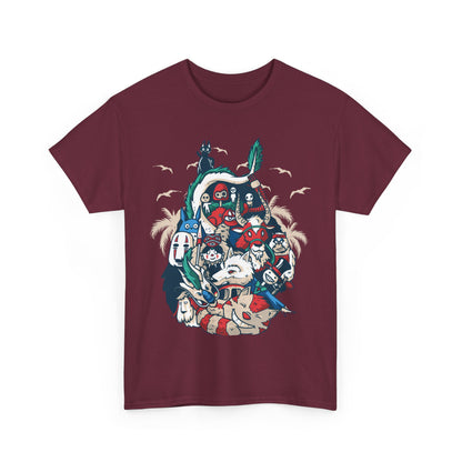 Studio Ghibli Staff T-Shirt 100% Cotton | Anime Graphic Tee
