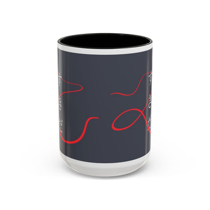 Your Name Accent Mug – Kimi no Na wa Color Handle Cup 11oz & 15oz – Romantic Anime Sky Scene Gift