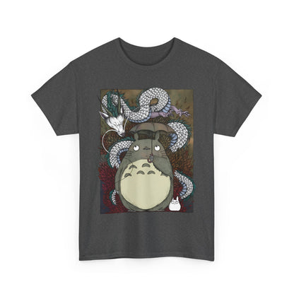 Totoro Haku Dragon T-Shirt | 100% Cotton Studio Ghibli Anime Tee