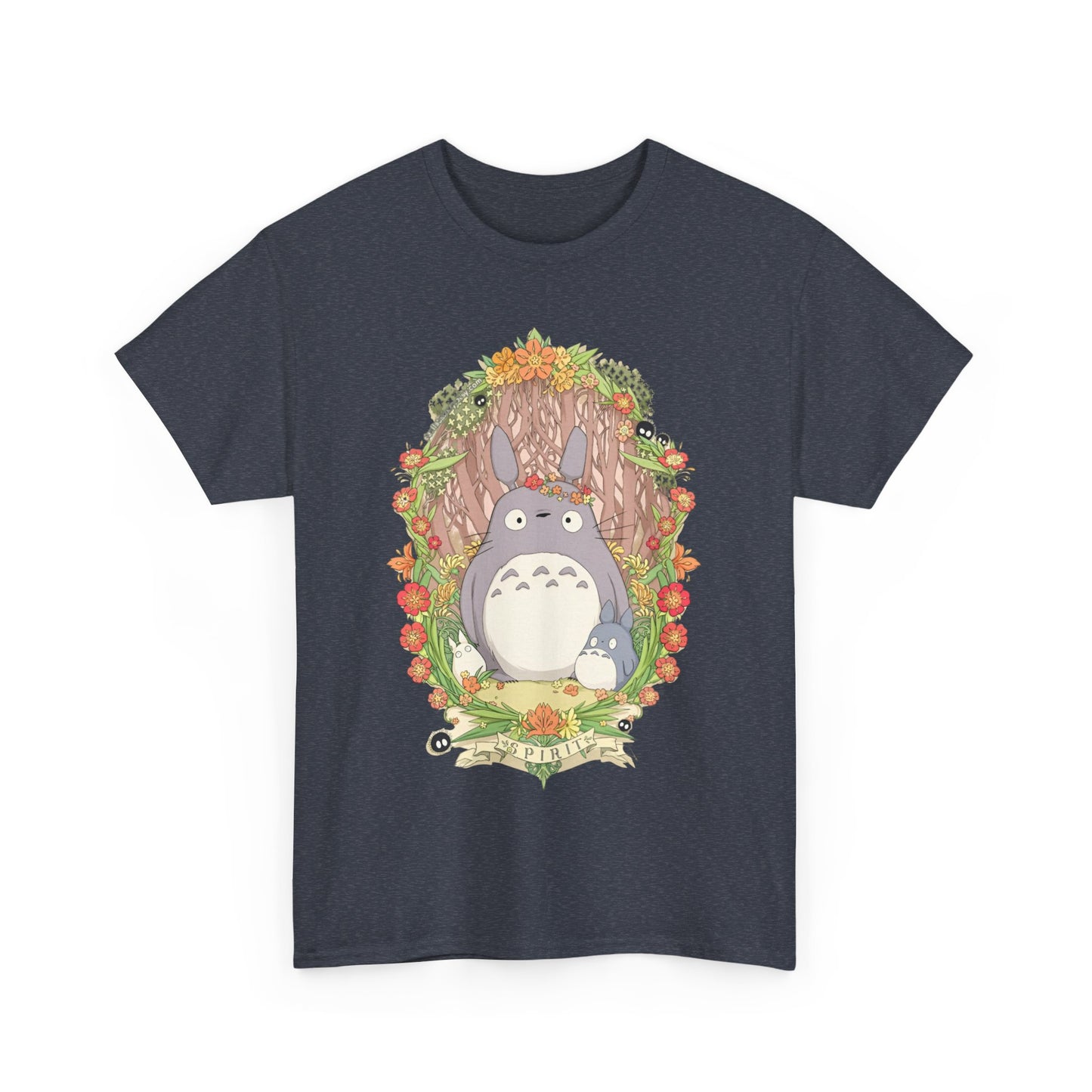Totoro Soot Sprites T-Shirt – 100% Cotton Studio Ghibli Anime Tee