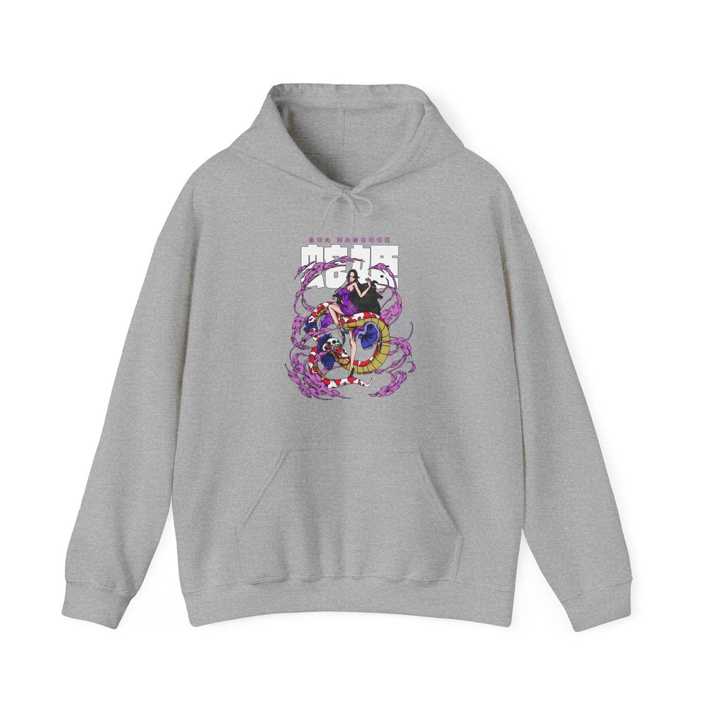 Boa Hancock Hoodie – 100% Cotton One Piece Anime Hoodie for True Fans