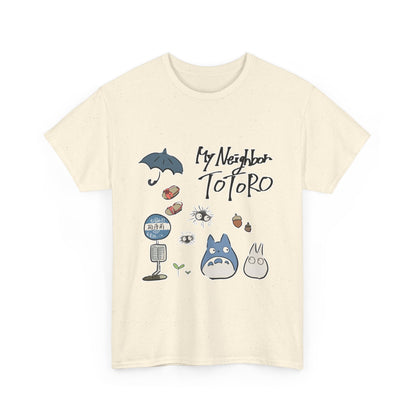 My Neighbor Totoro Shirt – 100% Cotton Ghibli Tee for Anime Lovers
