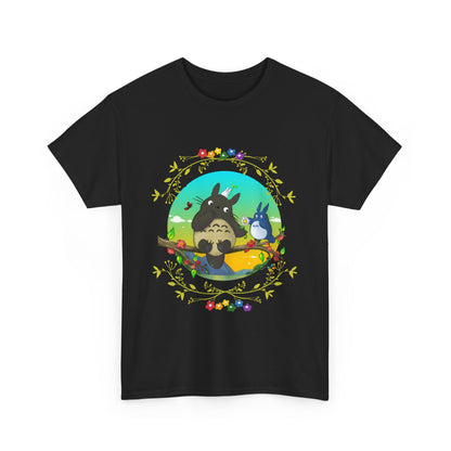 My Neighbor Totoro T-Shirt 100% Cotton Studio Ghibli Anime Tee