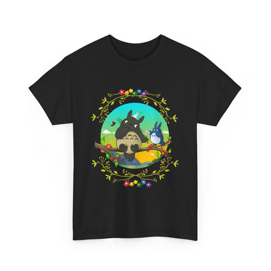 My Neighbor Totoro T-Shirt 100% Cotton Studio Ghibli Anime Tee