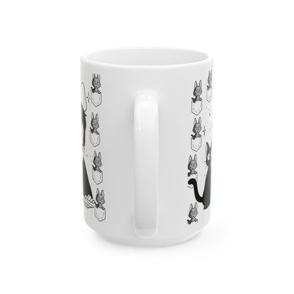Kiki's Delivery Coffee Mug – Studio Ghibli Cup for Anime Lovers – 11oz & 15oz Ceramic Mug