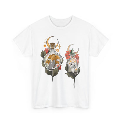 Ghibli Totoro Kodama Funny T-Shirt | 100% Cotton Studio Ghibli Anime Tee