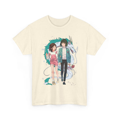 Spirited Away T-Shirt 100% Cotton Studio Ghibli Anime Graphic Tee