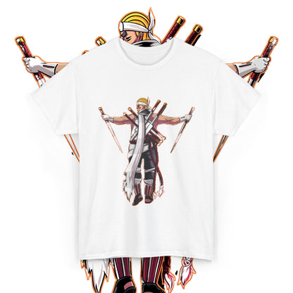 Killer Bee Naruto Anime Cotton T-Shirt