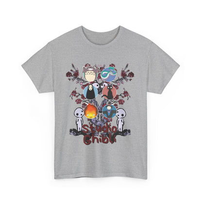 Studio Ghibli T-Shirt 100% Cotton Anime Fan Tee