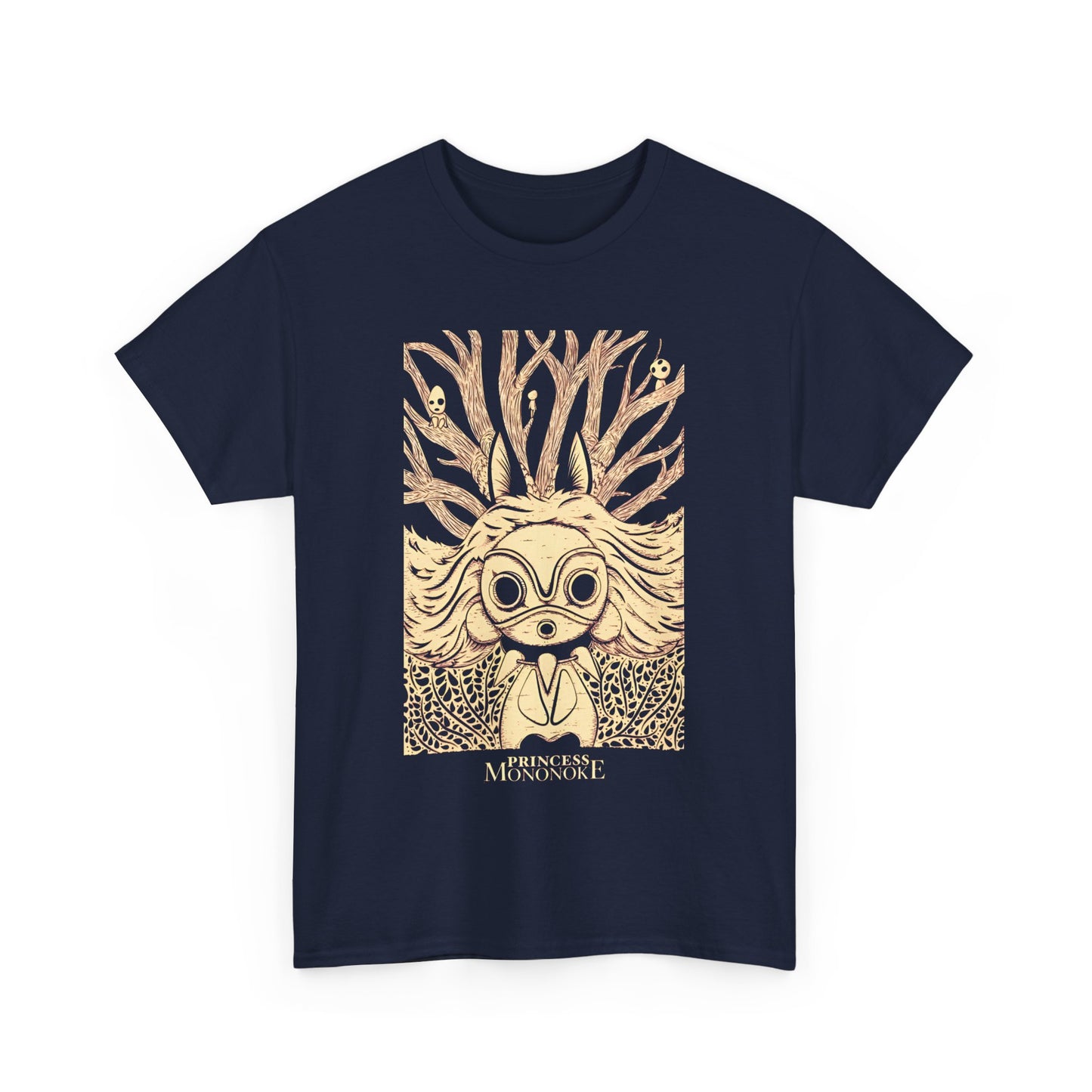 Kodama Spirit Ghibli T-Shirt | 100% Cotton Princess Mononoke Tee