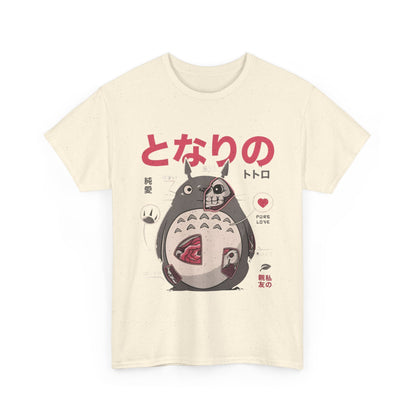 Totoro Anatomy T-Shirt – 100% Cotton Studio Ghibli Anime Tee