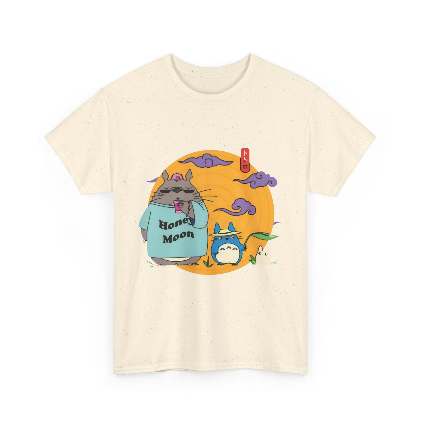 Totoro Fresh Art T-Shirt 100% Cotton | Studio Ghibli Anime Tee