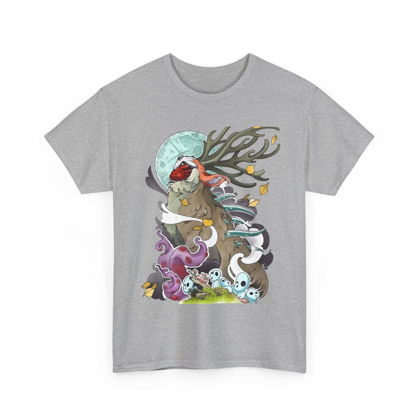Princess Mononoke Shirt – Ghibli Characters Cotton Anime T-Shirt