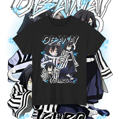 Iguro Obanai Hashira Cotton T-Shirt | Demon Slayer Anime Tee