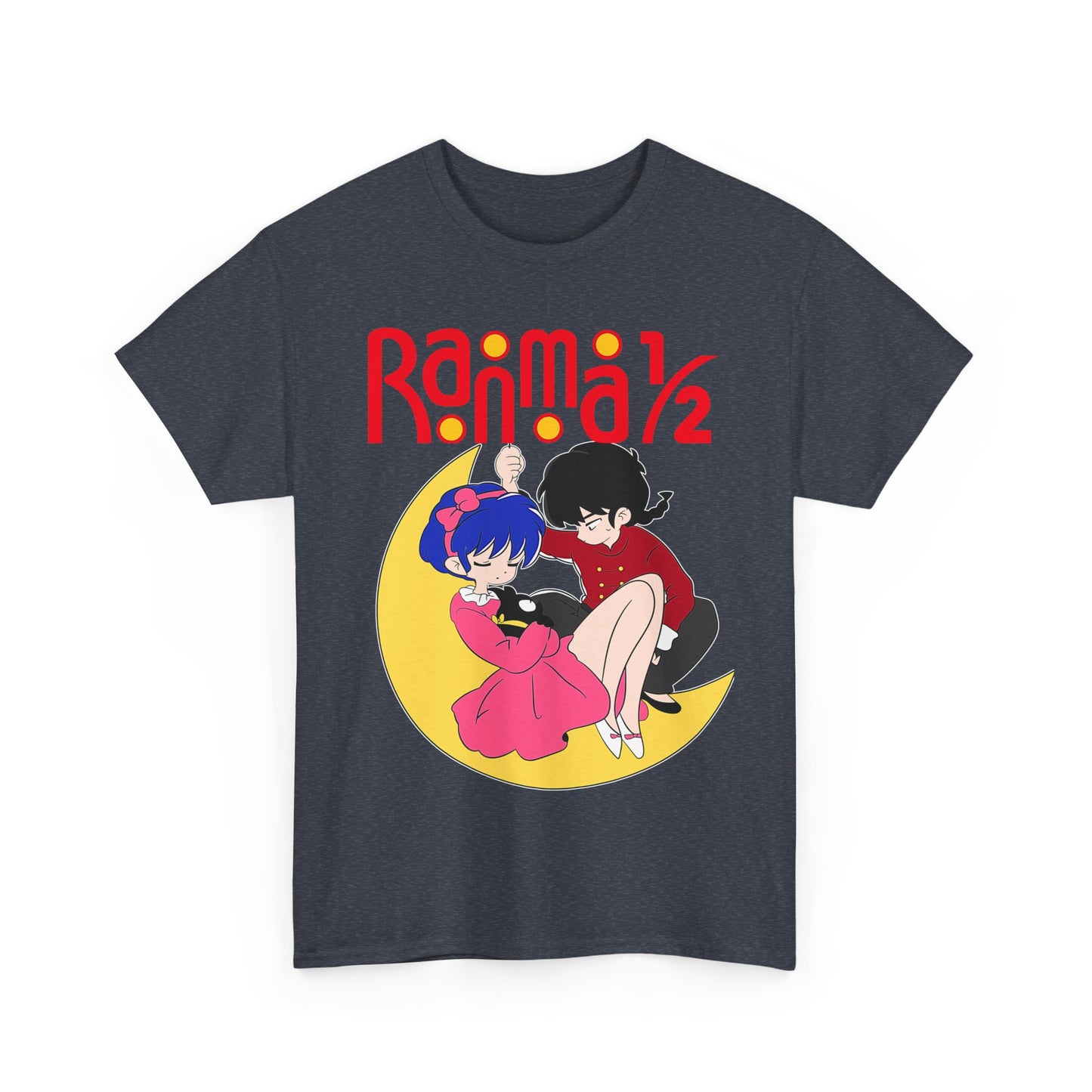 Ranma ½ Love T-Shirt – 100% Cotton Anime Tee Featuring Romantic Classic Art